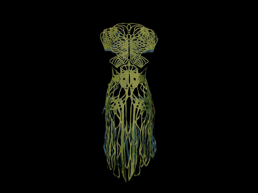 2017-Amy-Karle-Internal-Collection-green-silk-dress-based-on-ligaments-and-tendons02_THUMB